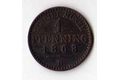 č.14 Prusko/ 1 Pfen. 1868 B