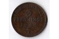č.25 Prusko/ 3 Pfen. 1865 A