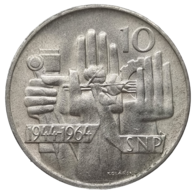 10 Kčs 20. výročí Slovenského národního povstání (1964)  (Wč.119)