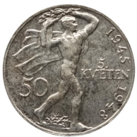 50 Kčs 3.výročí pražského povstání (1948) (Wč.105)