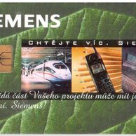 TK147 - Telefonní karta ČR Telecom - Siemens (09/04.98/50 150Kč)