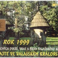 TK215 - Telefonní karta ČR Telecom - Rožnov pod Radhoštěm (15/03.99/50 200Kč)