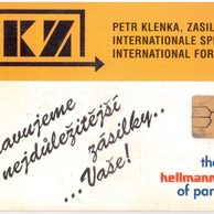 TK229 - Telefonní karta ČR Telecom - PKZ (52/10.95/50)
