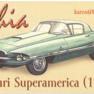 TK236 - Telefonní karta ČR Telecom - Ferrari Superamerika 1956 (06/02.00/50 175Kč)