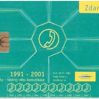 TK239 - Telefonní karta ČR Telecom - Zelená karta (35/06.01/60 175Kč)