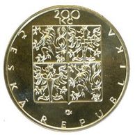 Stříbrná mince 200 Kč - 200. výročí narození Františka Palackého provedení proof (ČNB 1998)