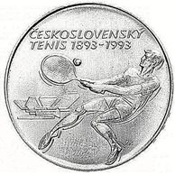 500 Kčs Československý tenis (1993) (Wč.204)