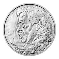 Stříbrný odražek dukátu Václav Havel (ČD 2024)
