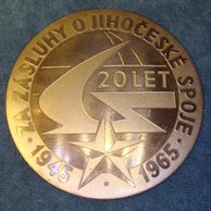 13540 - Jihočeské spoje - za zásluhy 1945-1965