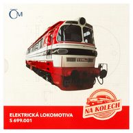 Stříbrná mince Na kolech - Elektrická lokomotiva S 699.001  proof (ČM 2024)  