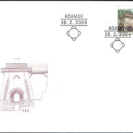 FDC 0389- 390   - Obálka prvního dne 2004  