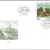 FDC 0417-419  - Obálka prvního dne 2004  