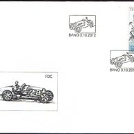 FDC 743 - 744  -  Obálka prvního dne 2012  