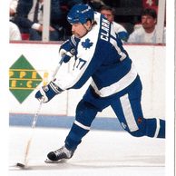 HK160 - Upper Deck karta - Wendel Clark č. 386 (1991-92)