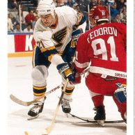 HK176 - Upper Deck karta - Jeff Brown č. 211 (1991-92)