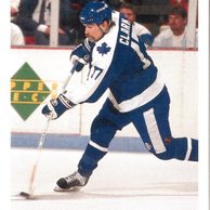 HK238 - Upper Deck karta - Wendel Clark č. 386 ( 1991-92)