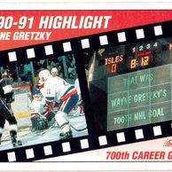 HK350 - Score karta - Wayne Gretzky č. 303 ( 1990-91)