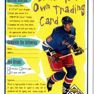 HK406 - Upper Deck karta - Draw Your Own Trading Card (1998-99)