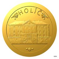 Zlatá mince  Hrad Holíč SK (ČM 2024)
