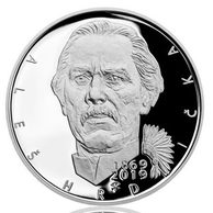 Stříbrná mince 200 Kč - 150. výročí narození Aleše Hrdličky provedení proof (ČNB 2019)