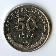 Mince Chorvatsko  50 Lipa 1993 (wč.240)    