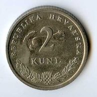 Mince Chorvatsko  2 Kune 1997 (wč.580)    