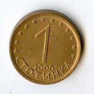 Mince Bulharsko  1 Stotinka 2000 (wč.401)     