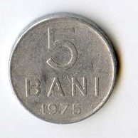 Mince Rumunsko  5 Bani 1975 (wč.67)       