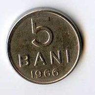 Mince Rumunsko  5 Bani 1966 (wč.131)        
