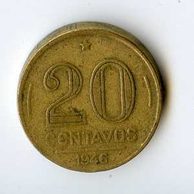 Mince Brazílie  20 Centavos 1946 (wč.121)      