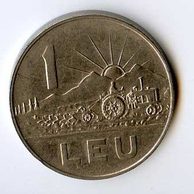 Mince Rumunsko  1 Leu 1966 (wč.171)      