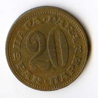 Mince Jugoslávie  20 Para 1973 (wč.229) 