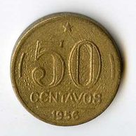 Mince Brazílie  50 Centavos 1956 (wč.164)            