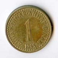 Mince Jugoslávie  1 Dinar 1985 (wč.344)     