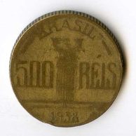 Mince Brazílie  500 Reis 1938 (wč.172)       