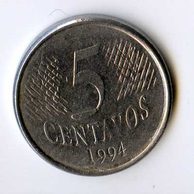 Mince Brazílie  5 Centavos 1994 (wč.85B)  