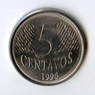 Mince Brazílie  5 Centavos 1995 (wč.86)   