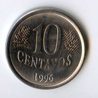 Mince Brazílie  10 Centavos 1996 (wč.113F)        