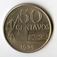 Mince Brazílie  50 Centavos 1975 (wč.170)              