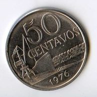 Mince Brazílie  50 Centavos 1976 (wč.170D)               