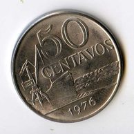Mince Brazílie  50 Centavos 1976 (wč.170E)                