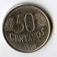 Mince Brazílie  50 Centavos 1994 (wč.170P)              