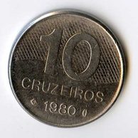 Mince Brazílie  10 Cruzeiros 1980 (wč.300)       