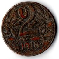2 Heller 1918 (wč.322)