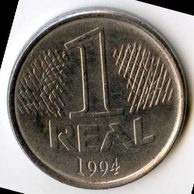 Mince Brazílie  1 Real  1994 (wč.401)            