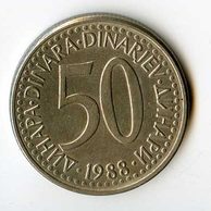 Mince Jugoslávie  50 Dinara 1988 (wč.775)