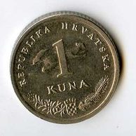Mince Chorvatsko  1 Kuna 1993 (wč.500) 