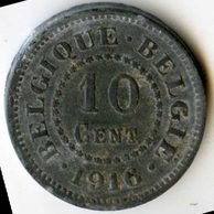 Mince Belgie 10 Cent 1916 (wč.40)   