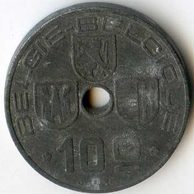 Mince Belgie 10 Cent 1945  (wč.53) 