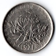 5 Francs r.1971 (wč.1003)